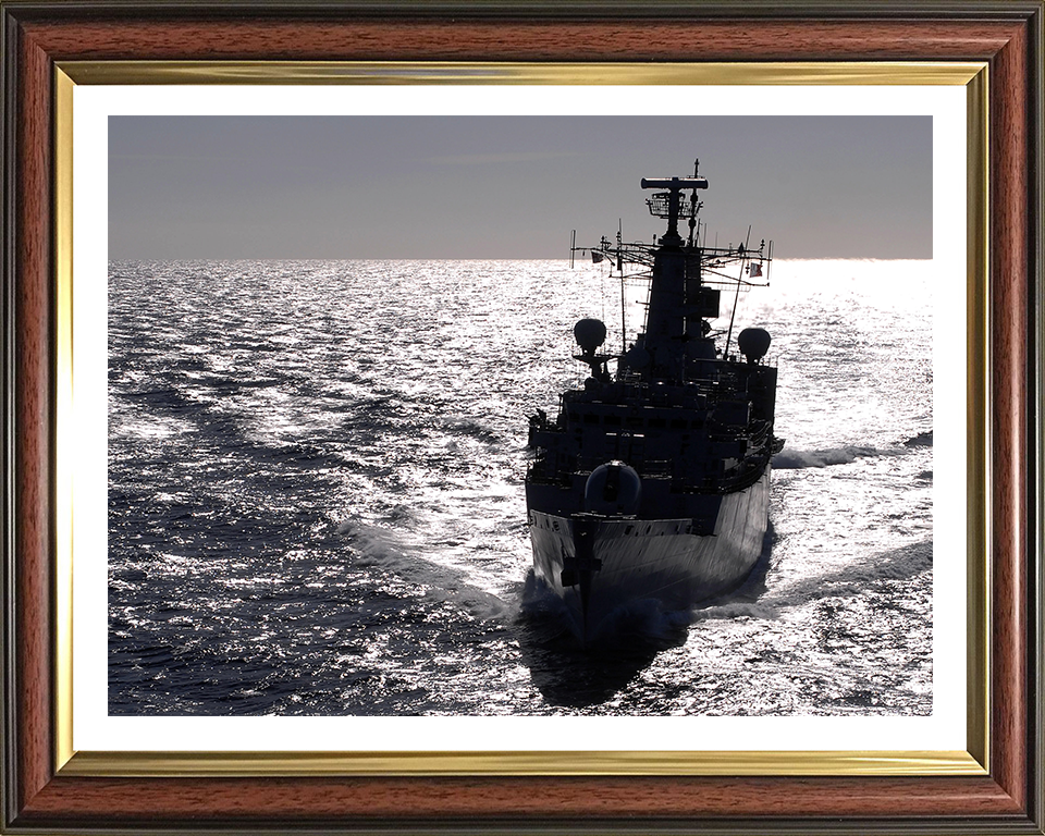 HMS Campbeltown F86 Royal Navy Type 22 Frigate Photo Print or Framed Photo Print - Hampshire Prints