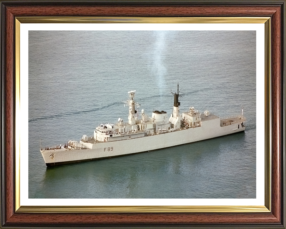 HMS Battleaxe F89 Royal Navy Type 22 Frigate Photo Print or Framed Print - Hampshire Prints