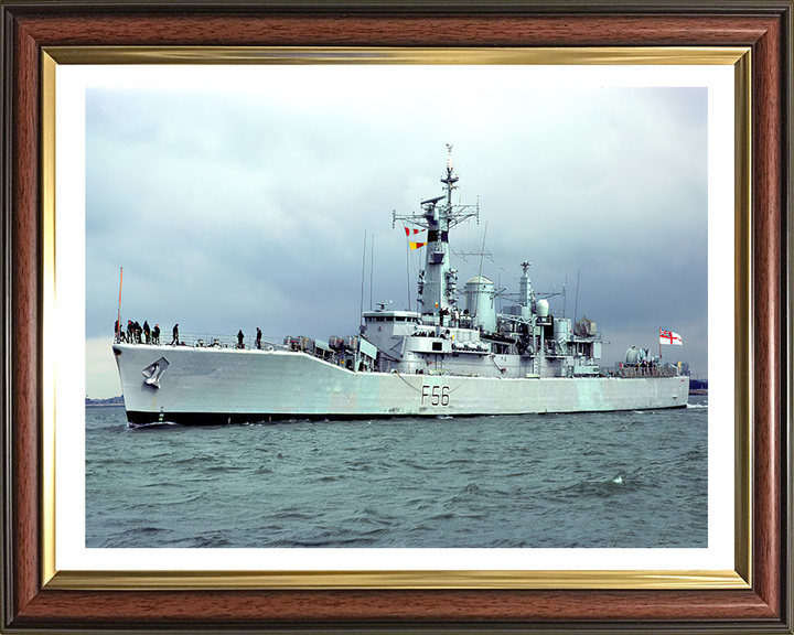 HMS Argonaut F56 Royal Navy Leander class frigate Photo Print or Framed Print - Hampshire Prints