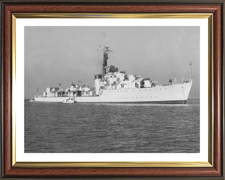 HMS Chequers R61 Royal Navy C class destroyer Photo Print or Framed Print - Hampshire Prints