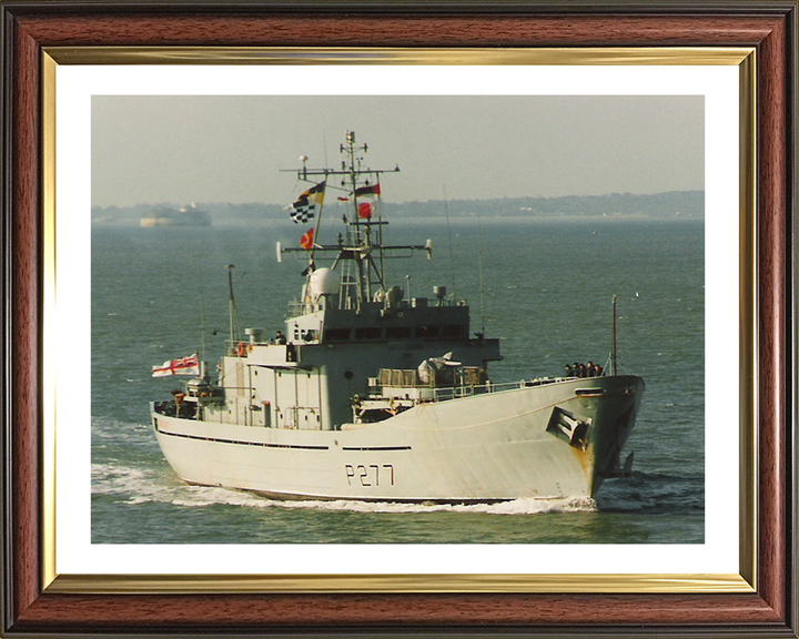 HMS Anglesey P277 Royal Navy Island class Patrol Vessel Photo Print or Framed Photo Print - Hampshire Prints