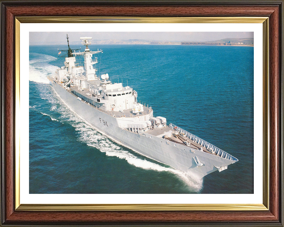 HMS Brave F94 Royal Navy Type 22 Frigate Photo Print or Framed Print - Hampshire Prints