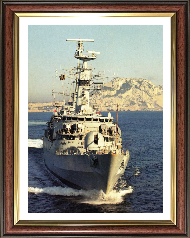 HMS Alacrity F174 Royal Navy Type 21 frigate Photo Print or Framed Print - Hampshire Prints