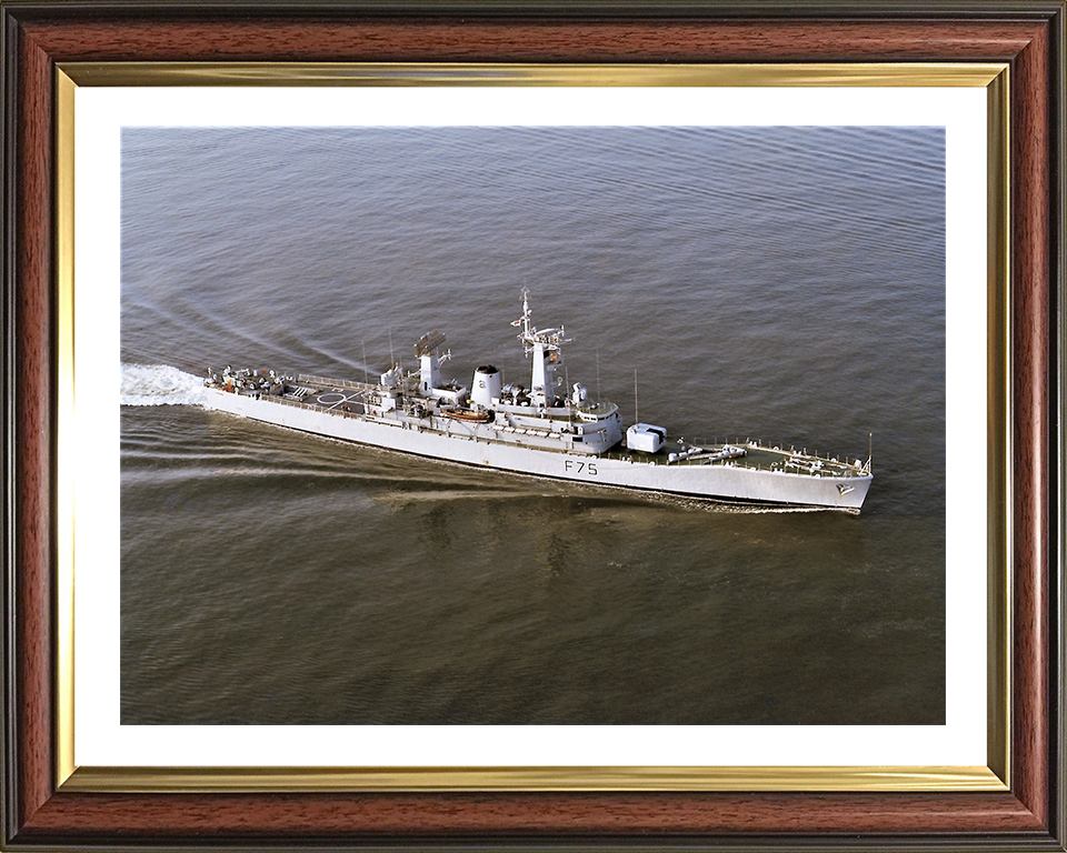 HMS Charybdis F75 Royal Navy Leander class frigate Photo Print or Framed Print - Hampshire Prints