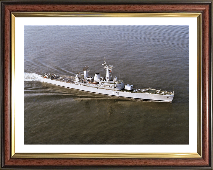 HMS Charybdis F75 Royal Navy Leander class frigate Photo Print or Framed Print - Hampshire Prints