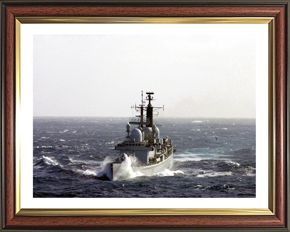 HMS Edinburgh D97 Royal Navy Type 42 Destroyer Photo Print or Framed Print - Hampshire Prints