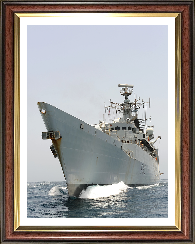 HMS Cumberland F85 | Photo Print | Framed Print | Poster | Type 22 | Frigate | Royal Navy - Hampshire Prints