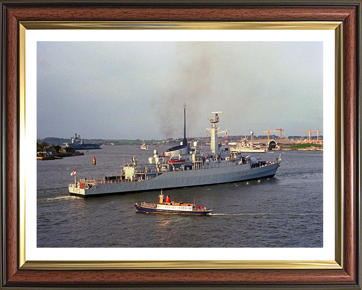 HMS Arrow F173 Royal Navy Type 21 Frigate Photo Print or Framed Print - Hampshire Prints