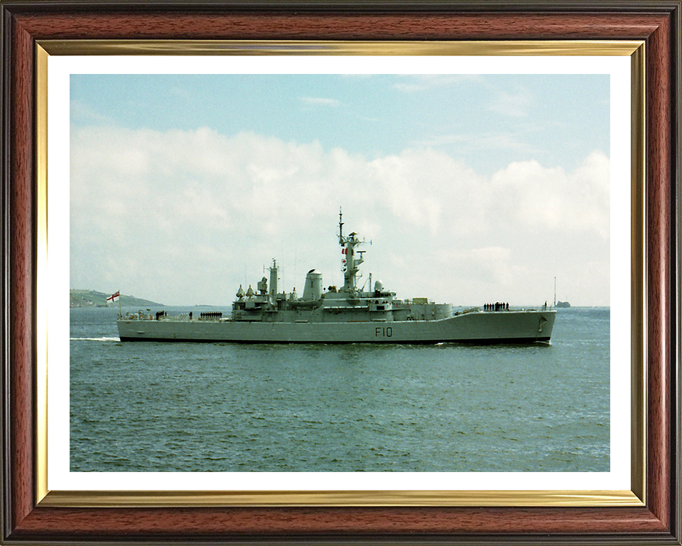 HMS Aurora F10 Royal Navy Leander Class frigate Photo Print or Framed Print - Hampshire Prints