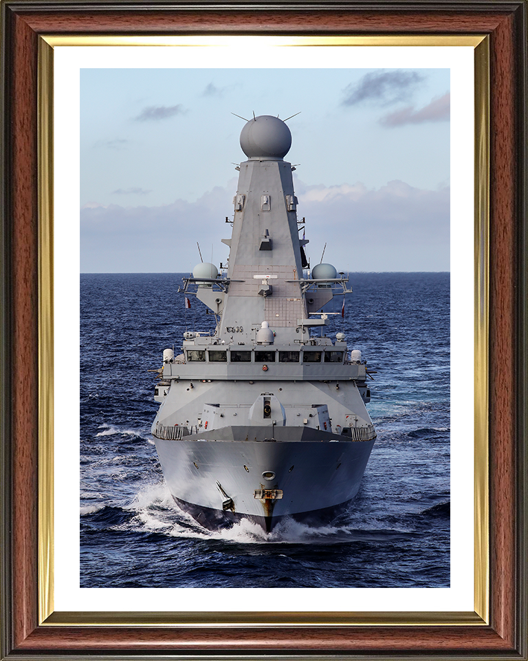 HMS Defender D36 Royal Navy Type 45 Destroyer Photo Print or Framed Photo Print - Hampshire Prints