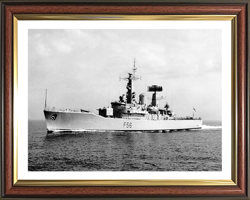 HMS Argonaut F56 Royal Navy Leander class frigate Photo Print or Framed Print - Hampshire Prints