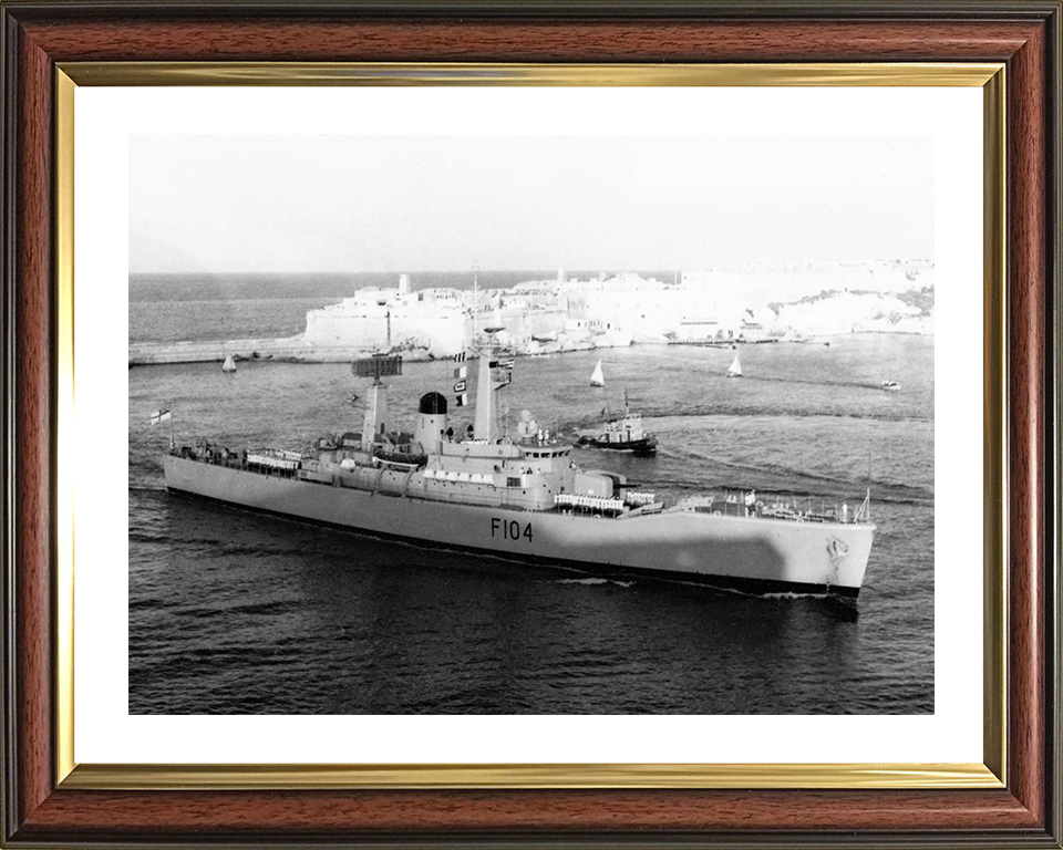 HMS Dido F104 Royal Navy Leander class frigate Photo Print or Framed Print - Hampshire Prints