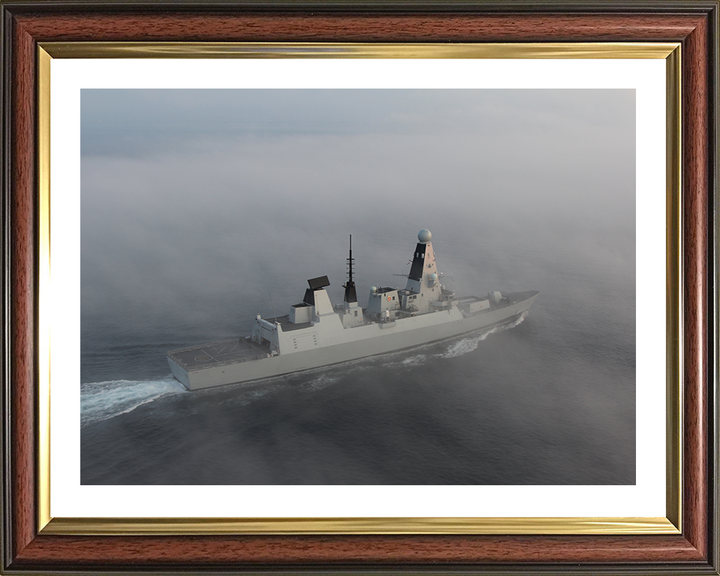 HMS Diamond D34 Royal Navy Type 45 Destroyer Photo Print or Framed Print - Hampshire Prints