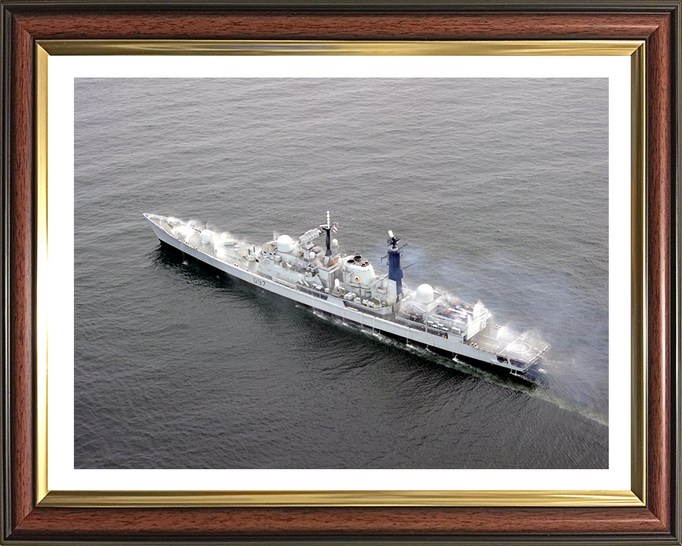 HMS Edinburgh D97 Royal Navy Type 42 Destroyer Photo Print or Framed Print - Hampshire Prints