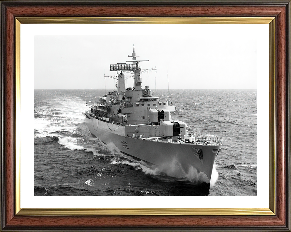 HMS Devonshire D02 Royal Navy County class destroyer Photo Print or Framed Print - Hampshire Prints