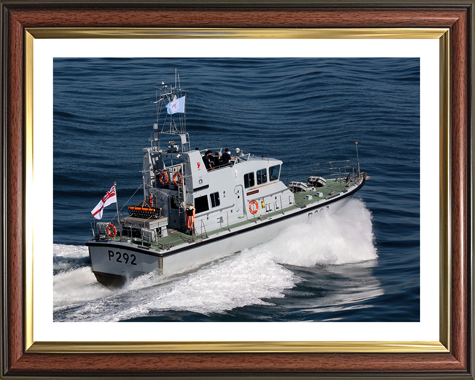 HMS Charger P292 | Photo Print | Framed Print | Archer Class | Patrol Vessel | Royal Navy - Hampshire Prints