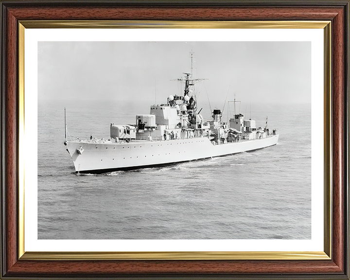 HMS Diamond D35 Royal Navy Daring class destroyer Photo Print or Framed Print - Hampshire Prints