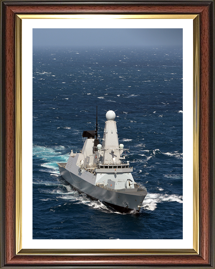 HMS Diamond D34 Royal Navy Type 45 Destroyer Photo Print or Framed Print - Hampshire Prints