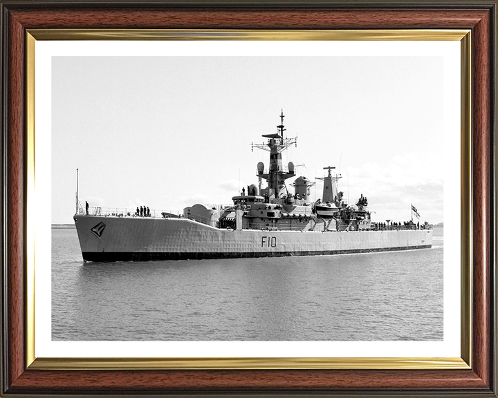 HMS Aurora F10 Royal Navy Leander Class frigate Photo Print or Framed Print - Hampshire Prints