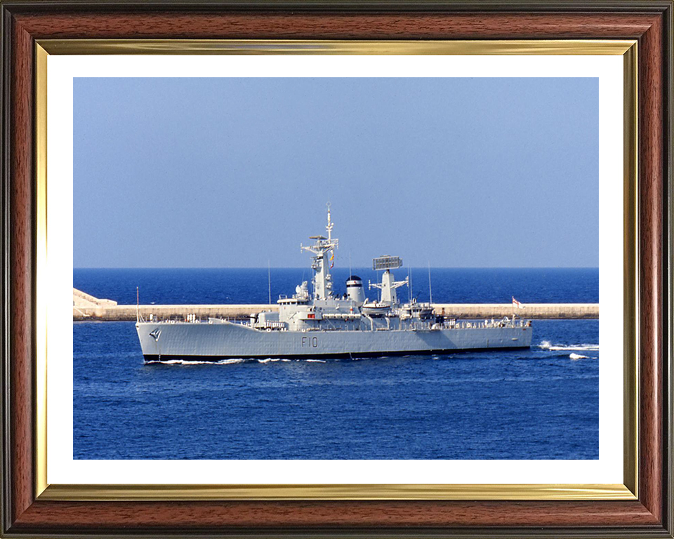 HMS Aurora F10 Royal Navy Leander Class frigate Photo Print or Framed Print - Hampshire Prints