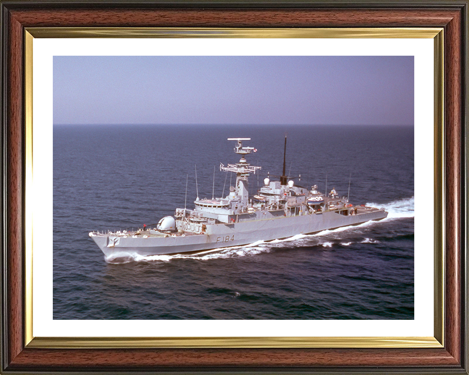 HMS Antelope F170 Royal Navy Type 21 frigate Photo Print or Framed Print - Hampshire Prints