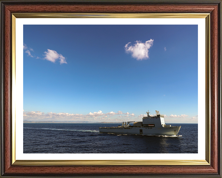 HMS Bulwark L15 Royal Navy Albion class amphibious ship Photo Print or Framed Print - Hampshire Prints