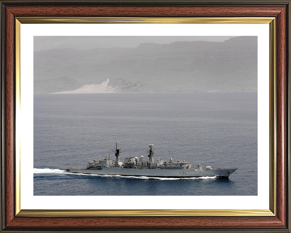 HMS Cumberland F85 Royal Navy Type 22 frigate Photo Print or Framed Print - Hampshire Prints