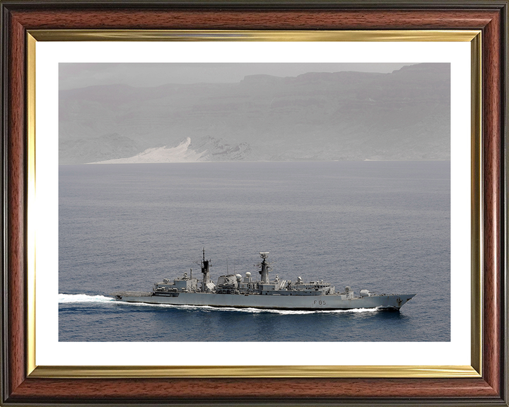 HMS Cumberland F85 Royal Navy Type 22 frigate Photo Print or Framed Print - Hampshire Prints