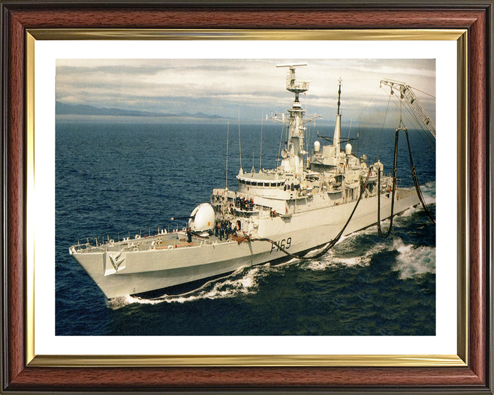 HMS Amazon F169 Royal Navy type 21 Frigate Photo Print or Framed Print - Hampshire Prints