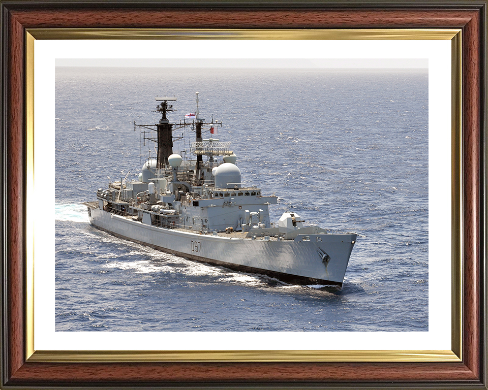 HMS Edinburgh D97 Royal Navy Type 42 Destroyer Photo Print or Framed Print - Hampshire Prints