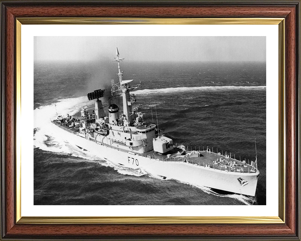 HMS Apollo F70 Royal Navy Leander class Frigate Photo Print or Framed Print - Hampshire Prints