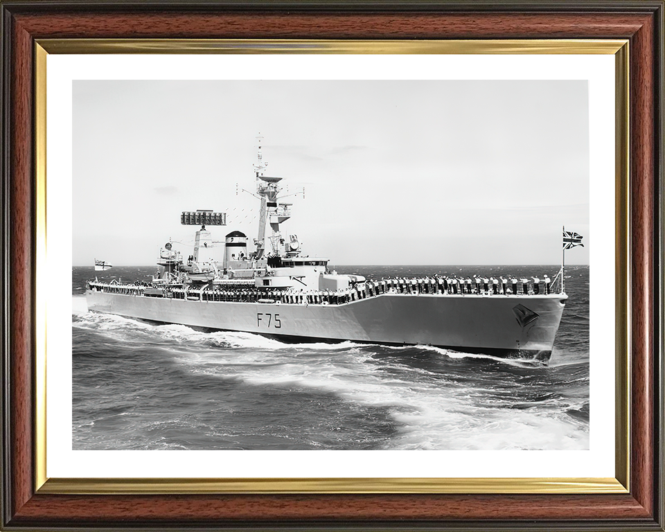 HMS Charybdis F75 Royal Navy Leander class frigate Photo Print or Framed Print - Hampshire Prints