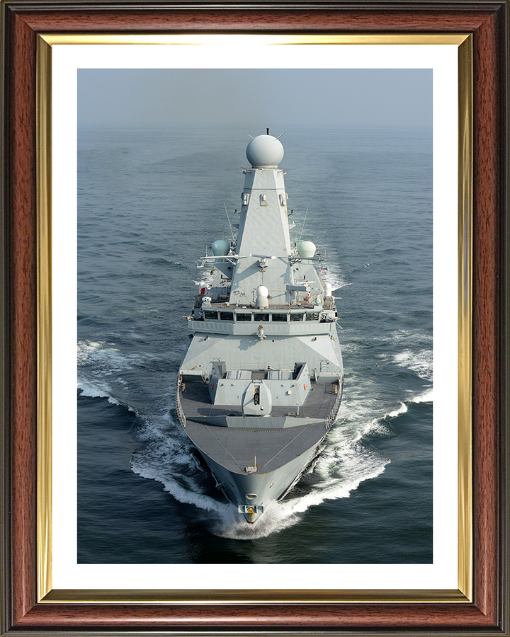 HMS Daring D32 Royal Navy type 45 Destroyer Photo Print or Framed Print - Hampshire Prints