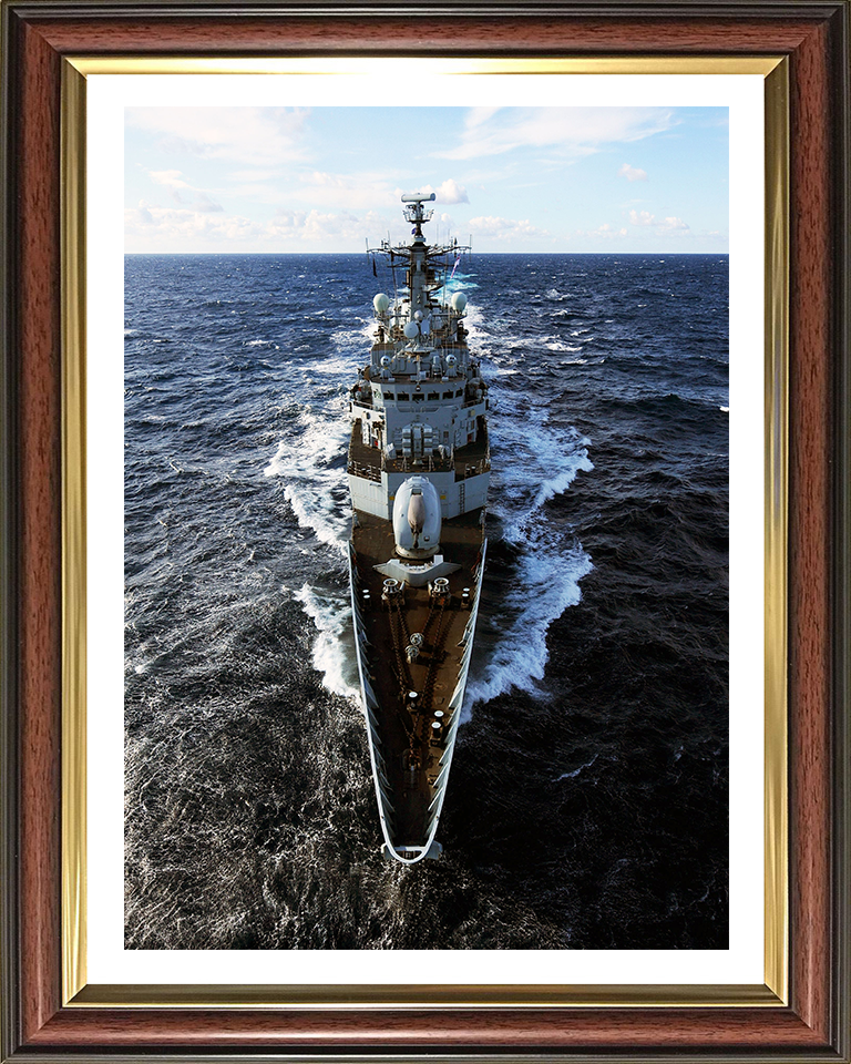 HMS Chatham F87 Royal Navy Type 22 Frigate Photo Print or Framed Print - Hampshire Prints