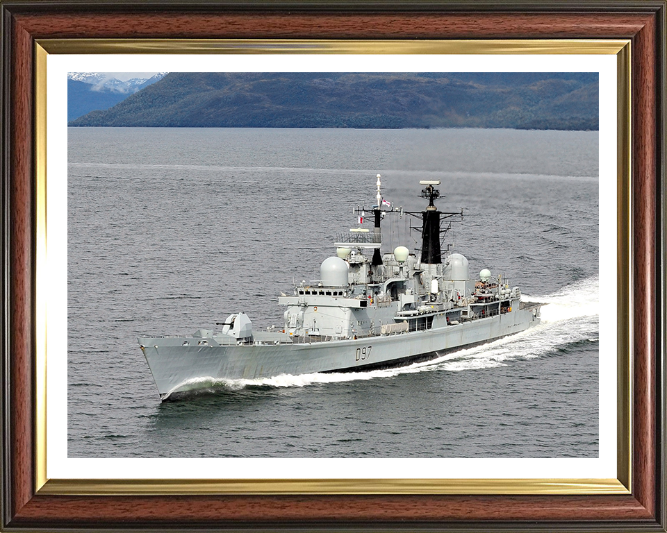 HMS Edinburgh D97 Royal Navy Type 42 Destroyer Photo Print or Framed Print - Hampshire Prints