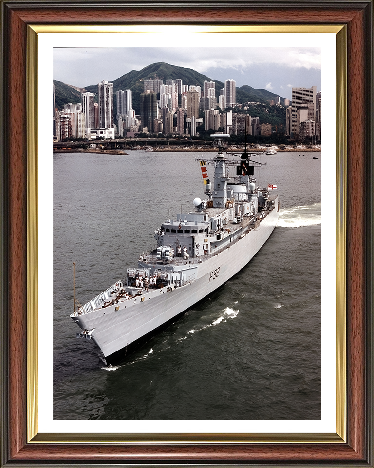 HMS Boxer F92 Royal Navy Type 22 Frigate Photo Print or Framed Print - Hampshire Prints