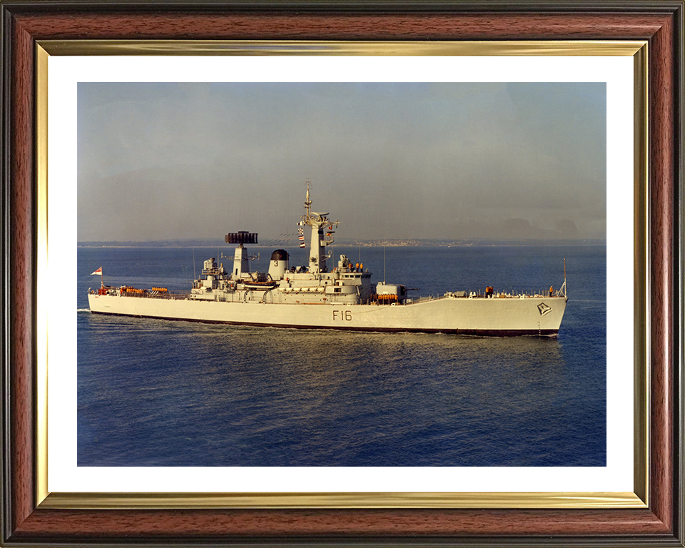 HMS Diomede F16 Royal Navy Leander class frigate Photo Print or Framed Print - Hampshire Prints