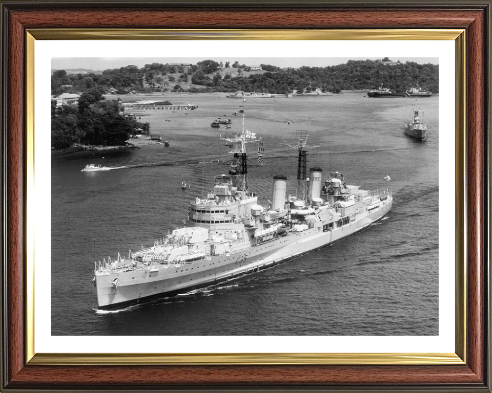 HMS Belfast C35 Royal Navy Town class light cruiser Photo Print or Framed Print - Hampshire Prints