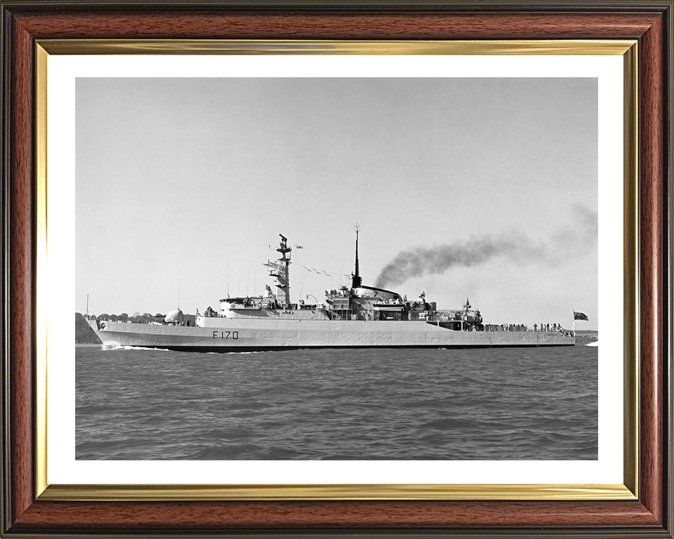 HMS Antelope F170 Royal Navy Type 21 frigate Photo Print or Framed Print - Hampshire Prints