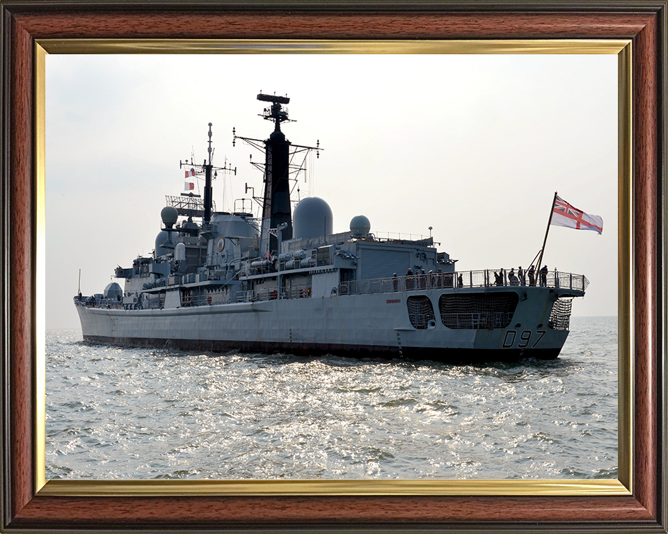 HMS Edinburgh D97 Royal Navy Type 42 Destroyer Photo Print or Framed Print - Hampshire Prints