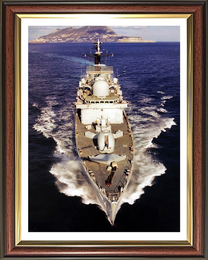 HMS Cardiff D108 Royal Navy Type 42 destroyer Photo Print or Framed Print - Hampshire Prints