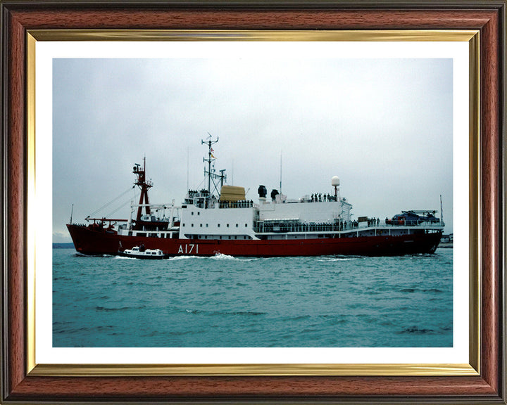 HMS Endurance A171 Royal Navy Ice breaker Ship Photo Print or Framed Print - Hampshire Prints