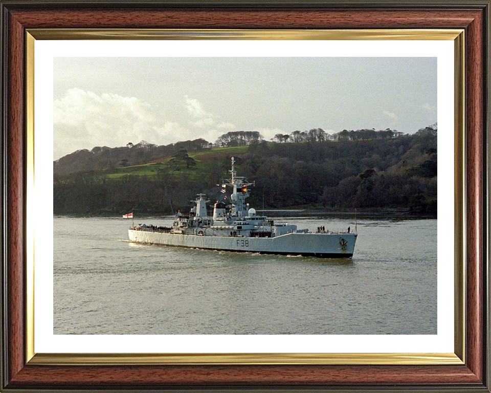 HMS Arethusa F38 Royal Navy Leander Class Frigate Photo Print or Framed Print - Hampshire Prints