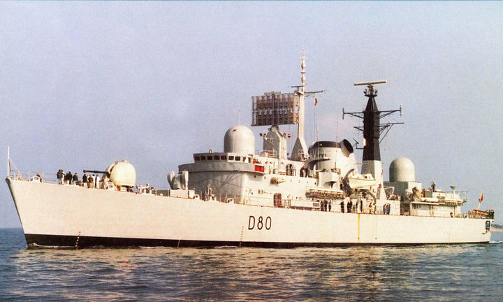 HMS Sheffield D80 | Photo Print | Framed Print | Poster | Type 42 | Destroyer | Royal Navy - Hampshire Prints