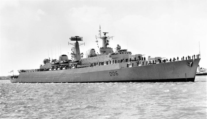 HMS Hampshire D06 | Photo Print | Framed Print | County Class | Destroyer | Royal Navy - Hampshire Prints