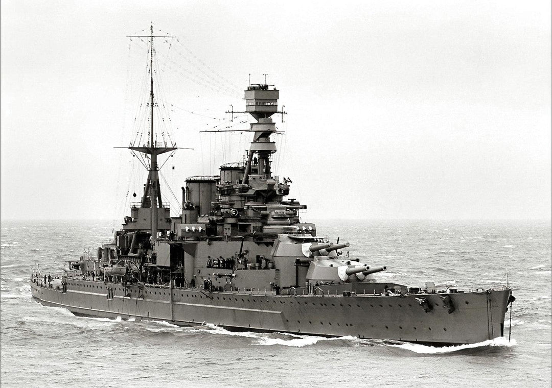 HMS Repulse (1916) | Photo Print | Framed Print | Renown Class | Battlecruiser | Royal Navy - Hampshire Prints