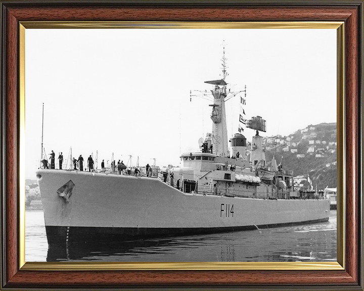 HMS Ajax F114 | Photo Print | Framed Print | Poster | Leander Class | Frigate | Royal Navy - Hampshire Prints