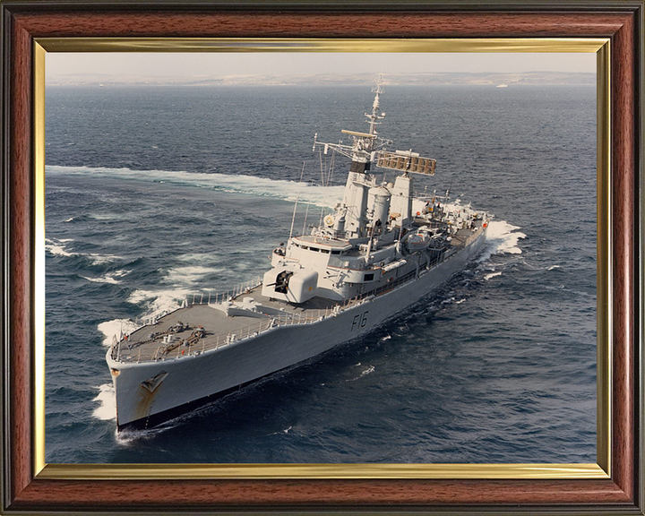 HMS Diomede F16 Royal Navy Leander class frigate Photo Print or Framed Print - Hampshire Prints