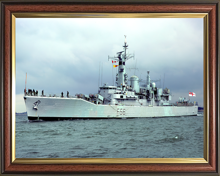 HMS Argonaut F56 Royal Navy Leander class frigate Photo Print or Framed Print - Hampshire Prints