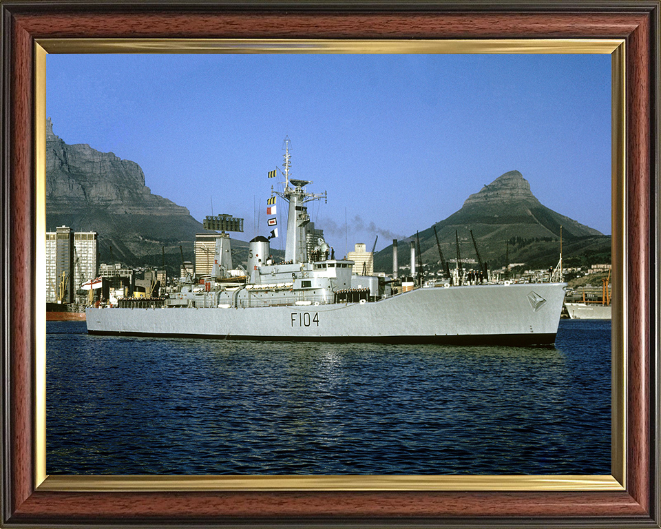 HMS Dido F104 Royal Navy Leander class frigate Photo Print or Framed Print - Hampshire Prints